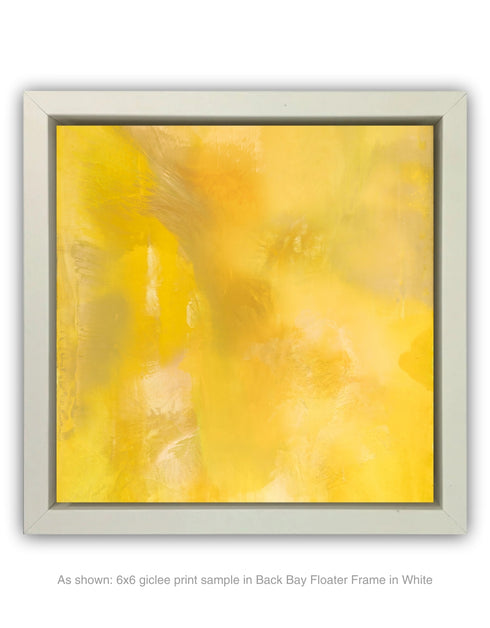 Screaming Yellow Zonker | Framed Giclee Print on Canvas